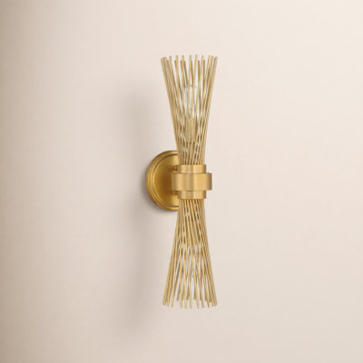 Iago 2 Light Dimmable Wall Sconces
