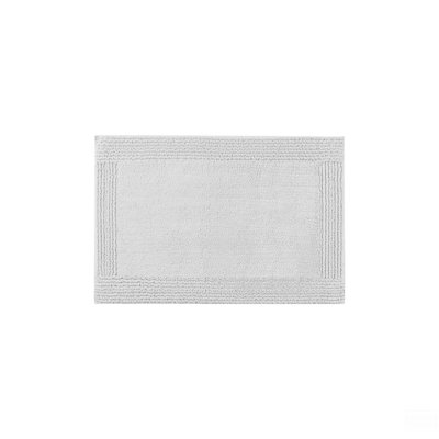 1 tapis de salle de bain réversible 100% coton touffeté à 3 000 g / m² 17 po x 24 po