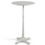 Table de salle à manger à piédestal en acier à hauteur de bar 23,62 po Feinstein-1811042518