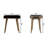 Upholstered Velvet and Microfiber / Microsuede Footstool