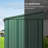 Aiho 5 ft. W X 3 ft. D Metal Vertical Storage Shed-65754013