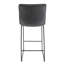 Brooklyn Modern Upholstered Leather Bar Stool – Counter Height Stool Bar Chair, Pub Stool with Iron Frame for Breakfast Nook or Home Bar-935415293