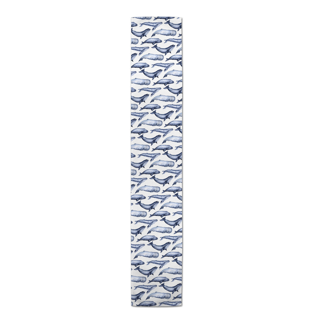 McMahon Geometric Table Runner Longshore Tides 