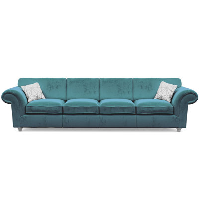 Windsor 4 Seater Velvet Sofa