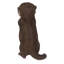 Statue en loutre priant