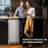 3.5 Cubic Feet Beverage Refrigerator, 78 Can Capacity Outdoor Cooler with IPX4 Weather Resistance