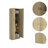 Virginia Double Door Storage Cabinet, Five Shelves-684216226