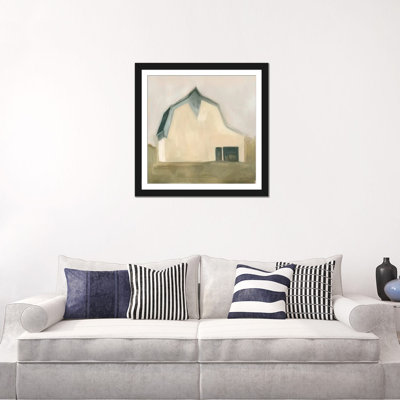« serene grange iv », impression sur toile