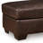  Holmes Leather Upholstered Ottoman-1136293849