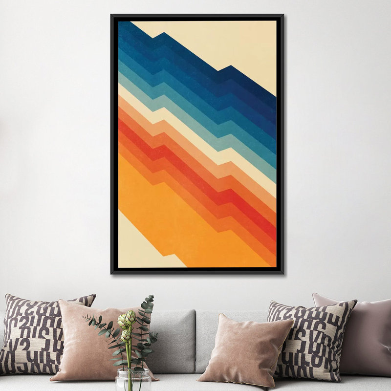 Barricade by Tracie Andrews - Print, 60" H x 40" W x 1.5" D, No Matte, Wrapped Canvas