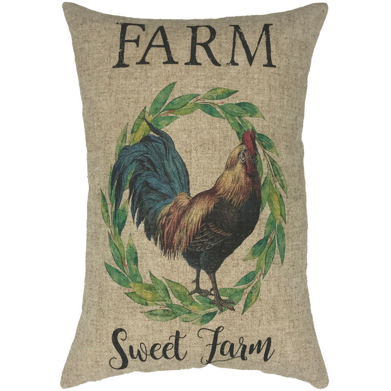  Coussin lombaire en lin poulet