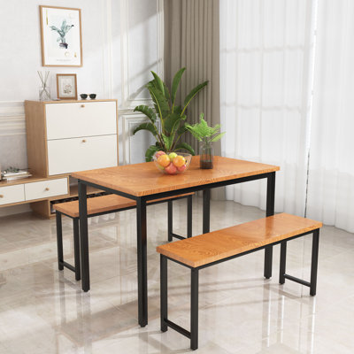 Ensemble de salle à manger pour 4 personnes Kaihlani (table de 47 po L)