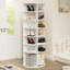 Support à chaussures rotatif 7, pouvant contenir diverses chaussures, peu encombrant, tour de rangement blanche 7, rotation de 360 °, couleur
