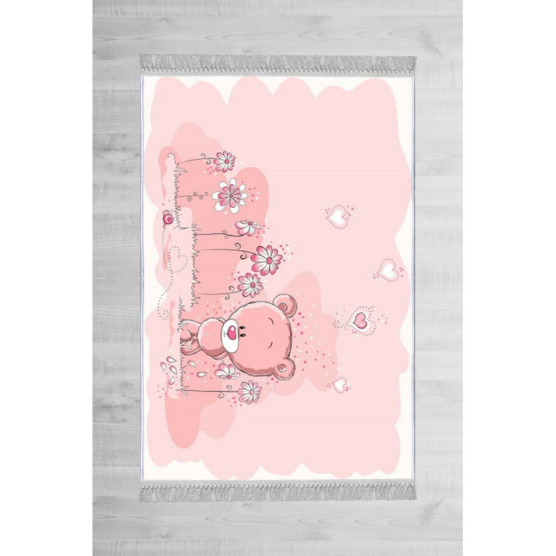 Luxurious Velvet Area Rug (4.6 x 7.2 ft), 100% Antibacterial Fabric, Non-Slip Cotton Backing, Pile Height: 0.4 in | Machine Washable, 3D Digital Print Design | Perfect for Living Room & Bedroom Decor, Soft & Durable