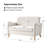 Terren 50.5" W Linen Upholstered Loveseat-237278655
