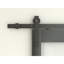 Porte de grange coulissante double en verre trempé givré 3-Lite 42 po. X 84 po. Avec poignée de quincaillerie-126023151-126023153