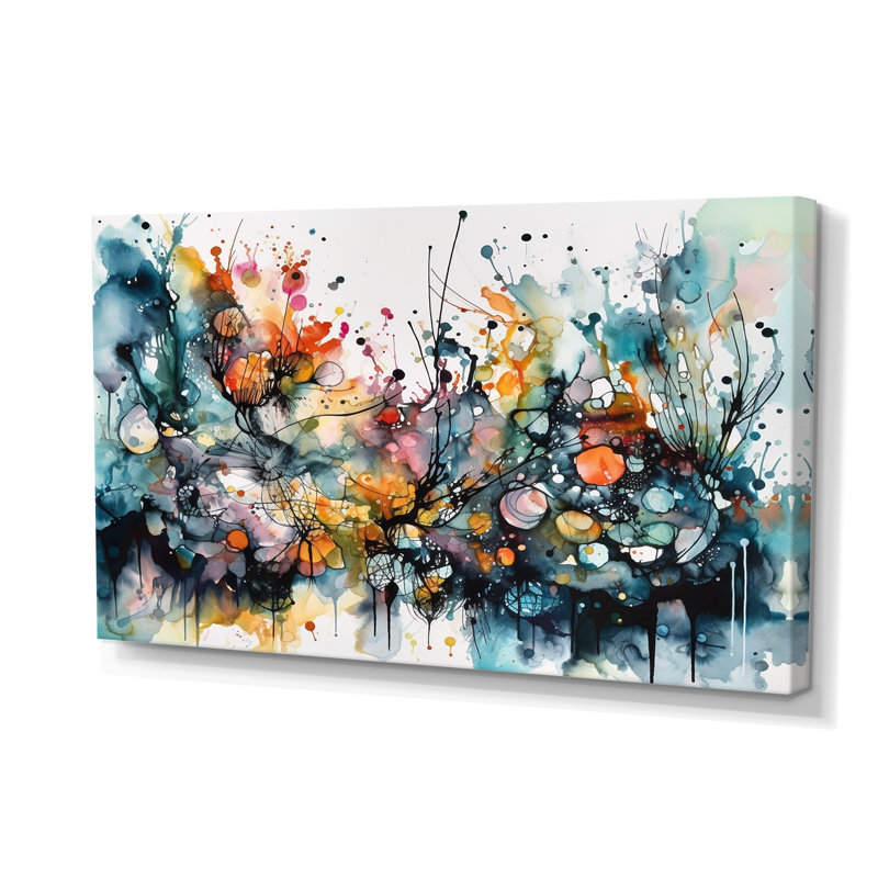Captivating Boho Dance II - Abstract Canvas Wall Art