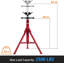 132.08cm H x 78.99cm W Cart