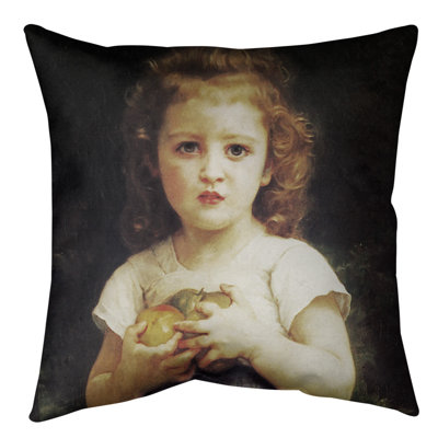 William-Adolphe Bouguereau Reversible Cushion Pad