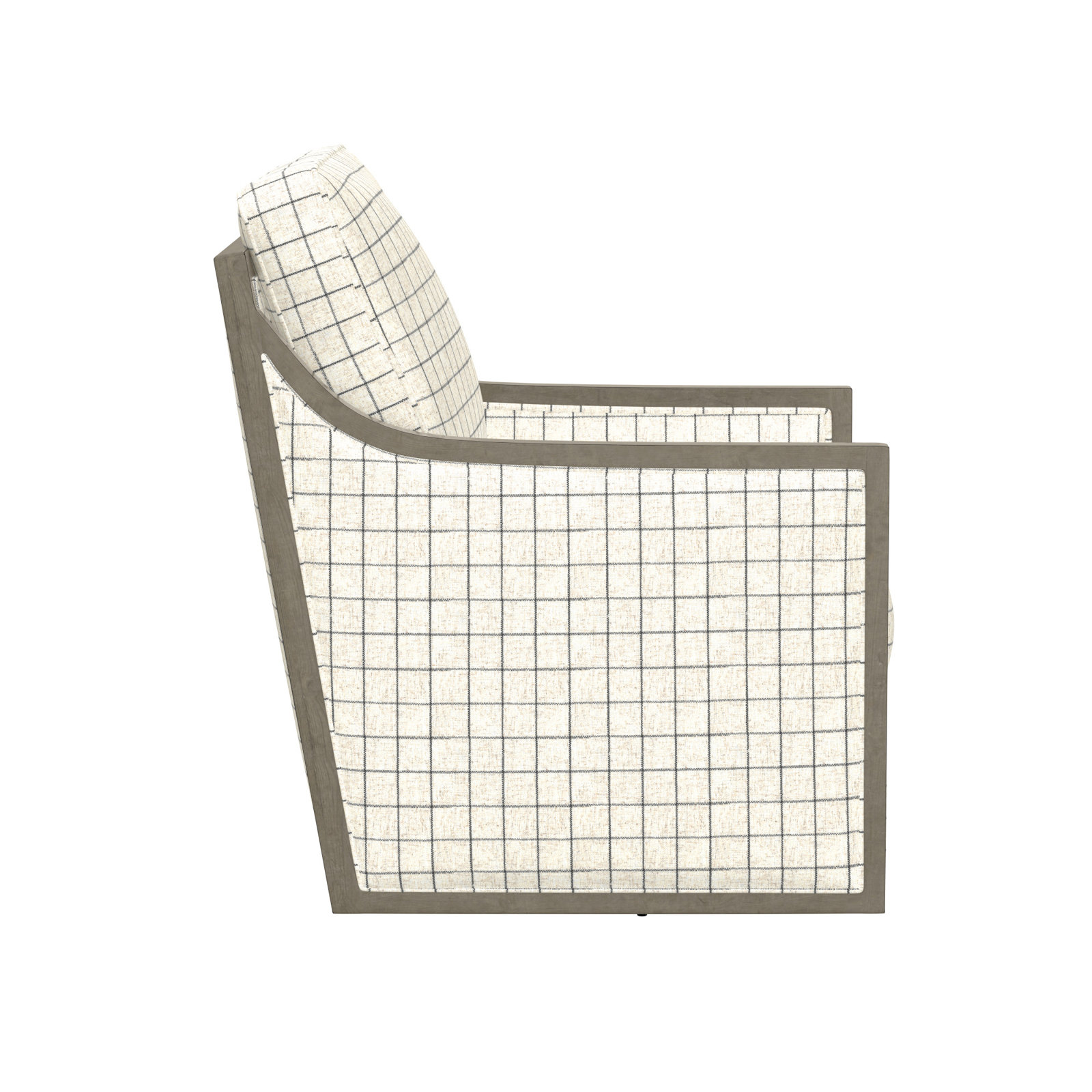 Icarus Upholstered Swivel Accent Chair, Beige