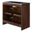 Meuble-lavabo simple 36 po avec plateau en céramique Modway Appia-94387483-94387484
