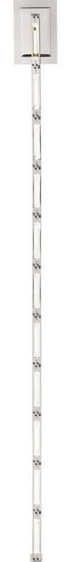 Catena Sconce, Polished Nickel, 3000, 59.2" H x 0.8" W x 0.9" D