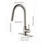 Kitchen Faucet With Pull-Down Sprayer