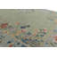 Rug & Kilim’S Chinese Art Deco Floral Rug In Green And Blue-1581351888
