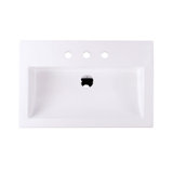 Aquagrande 28.12'' L Bathroom Sink
