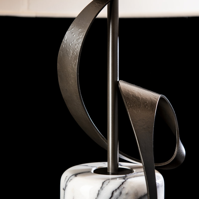 Lampe de table Rivulet, Fumée foncée