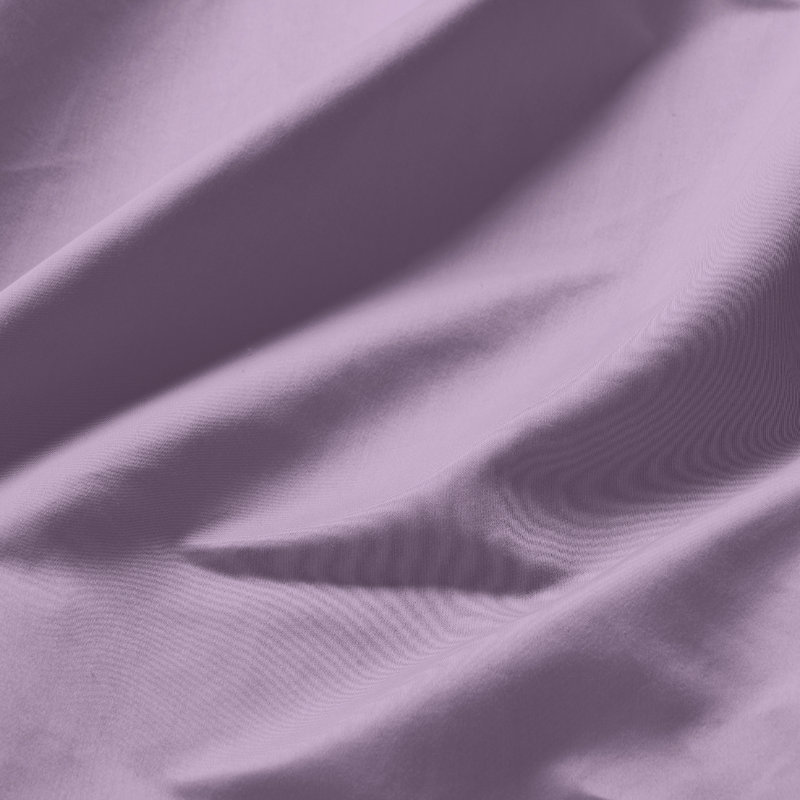 Egyptian Cotton Deep Pocket Solid 650 Thread Count Sheet Set, Split King, Wisteria