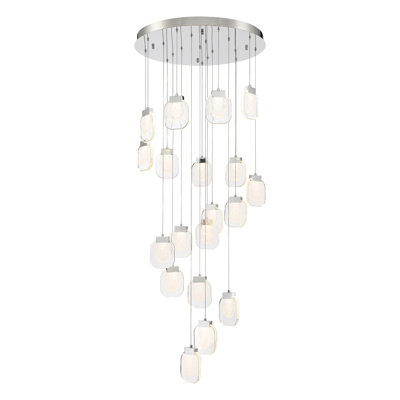 Paget Integrated LED Multi Drop Chandelier