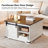 Alsacia 31.5" Lift Top Farmhouse Coffee Table-1364107580