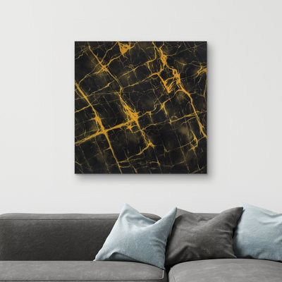 marble - 32"x32" art on canvas