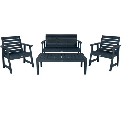 Anette 4 - Person Patio Conversation Set