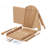 Set Of 2 Wooden Outdoor Folding Adirondack Chair, Outdoor Adirondack Chairs-416386057