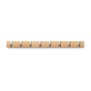 Ainikki 8 - Hook Solid Wood Coat Rack