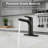 Modern Single Handle Bathroom Vanity Faucet(Set of 2)-128613794
