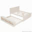 Lit plateforme en bois avec lit gigogne escamotable et rangement-1823515285-1823515280
