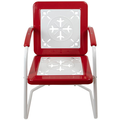 Fauteuil carré d'extérieur 35 po Tulip