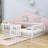 Guerriero Wooden Daybed Frame with Fence-1236834002-1236834005
