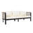 4 Pieces Outdoor Sectional Sofa Set 5-person Patio Seating Group Outdoor Conversation Set with Cushions and a Coffee Table for Patios, Gardens, or Balcony-124687071