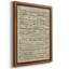 Vélin Songbook III, toile encadrée de qualité supérieure - prête à être accrochée-1675903540