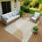 Machine Washable Indoor/Outdoor Howle ACN2281 Geometric Rug-1814286763