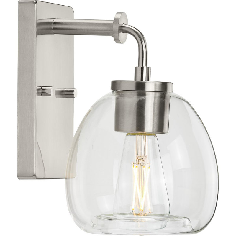 Jemaine Dimmable Vanity Light, Brushed Nickel