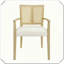 Chaise avec accoudoirs 2 pièces Robuste, confortable, élégante, durable, pratique et polyvalente-1411463331