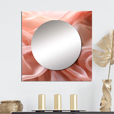 Frosica - Abstract Shapes Large Square Mirror Wall Decor For Bedroom