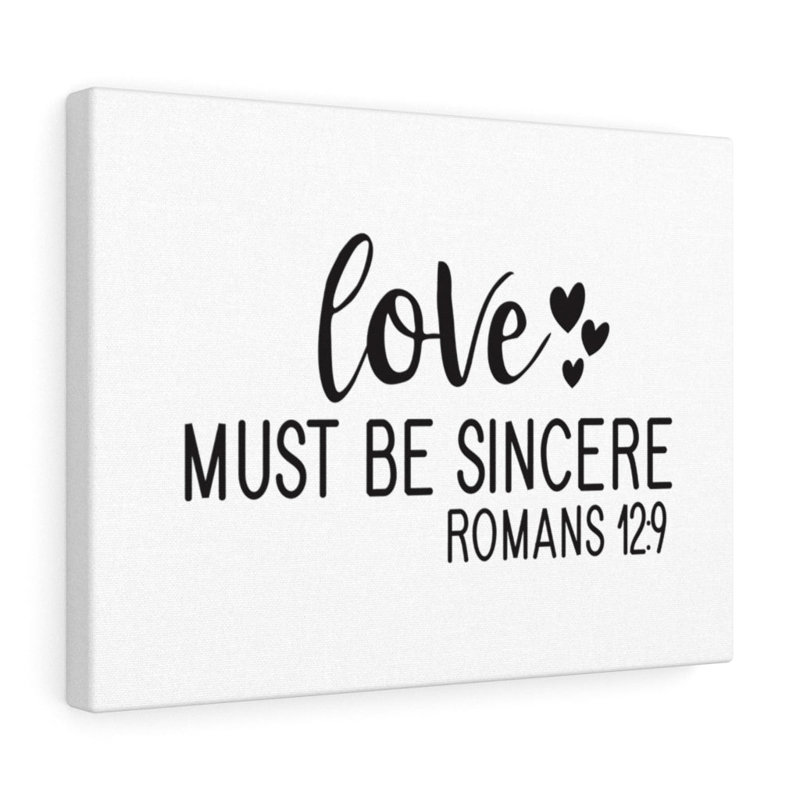 Sincere Romans - Wrapped Canvas Print, 61cm H x 76cm W