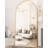 Arched  Metal Oversized Full-Length Mirror-1999766902-1996041865