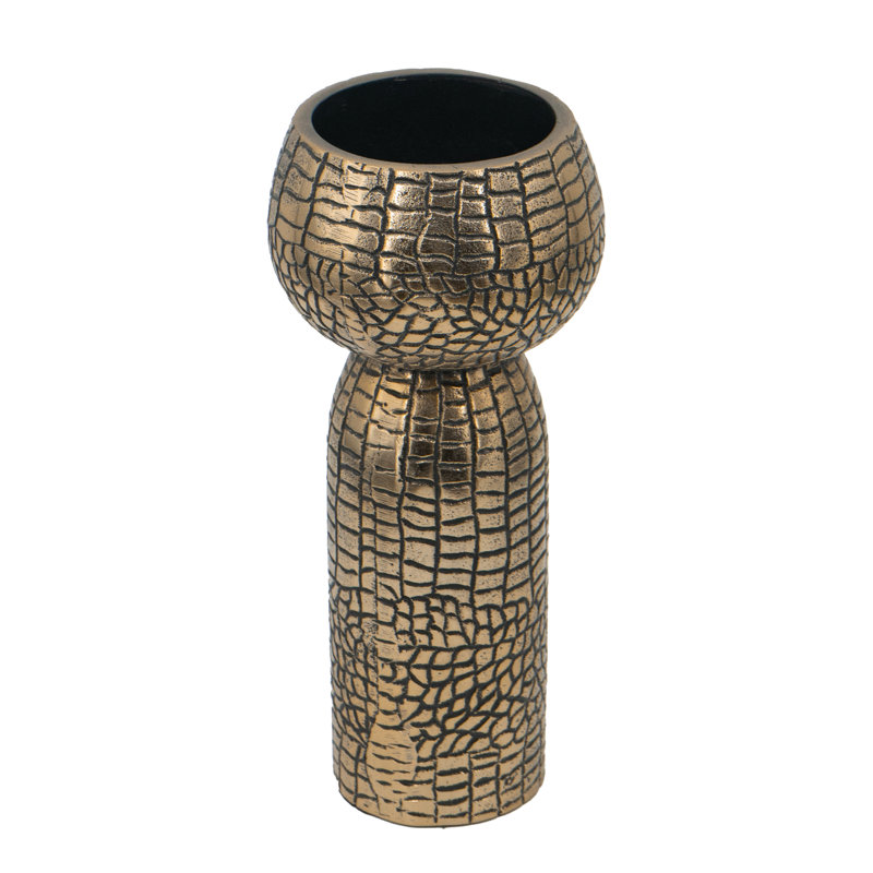 Addalynne Metal Table Vase